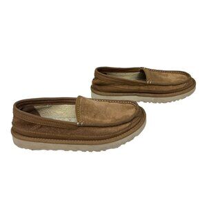 UGG Dex Indoor Outdoor Suede Wool Slip On Slipper Loafer Men's size 7